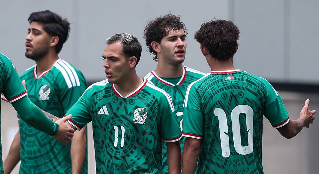 Jugadores de la Selección Mexicana Sub-20